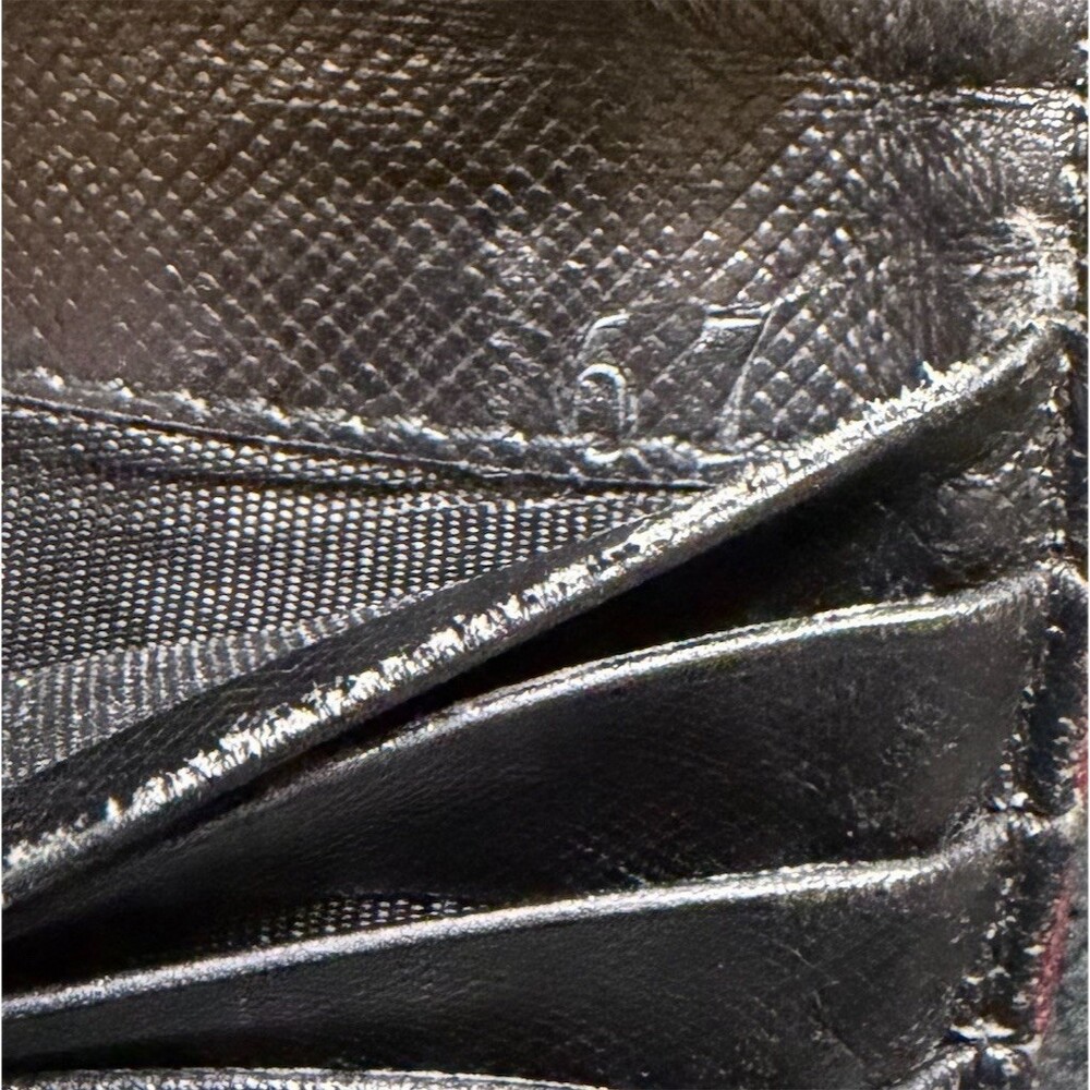 Prada Milano Red Tessuto Nylon Wallet Bifold - Picture 6 of 7